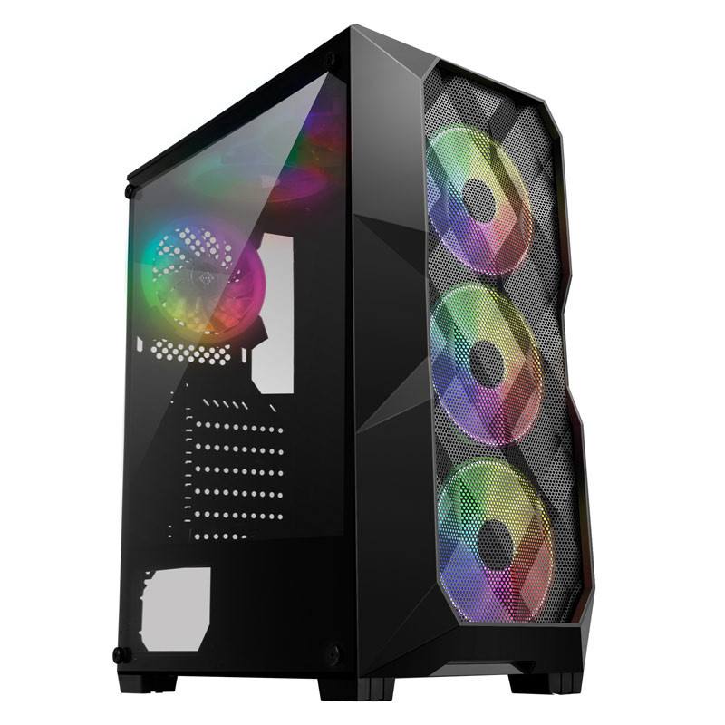 کیس گیمینگ AWEST مدل Crystal (Mesh Edition)