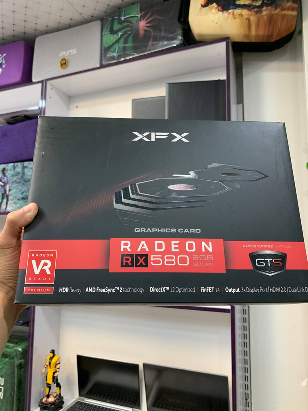 کارت گرافیک XFX AMD Radeon RX 580 (سری GTS)