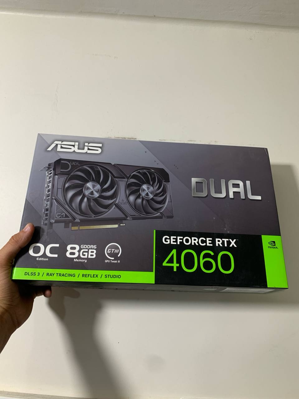 کارت گرافیک ASUS Dual GeForce RTX 4060 OC Edition 8GB